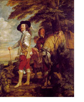 狩猟場のチャールズ1世の肖像